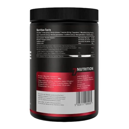 7Nutrition Creatine Monohydrate 500g