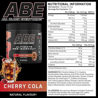 ABE - All Black Everything, Cherry Cola - 375 grams