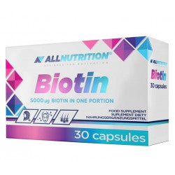 ALL Nutrition Biotin 5000iu 30 Caps Beautiful hair, skin and nails