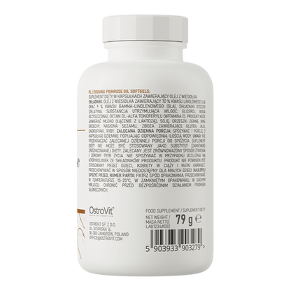 OstroVit  Evening Primrose Oil - 60 softgels