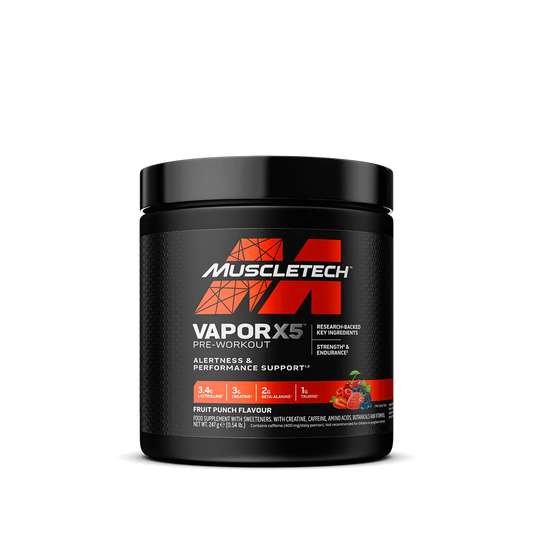 MuscleTech  Vapor X5 Pre-Workout - 247g