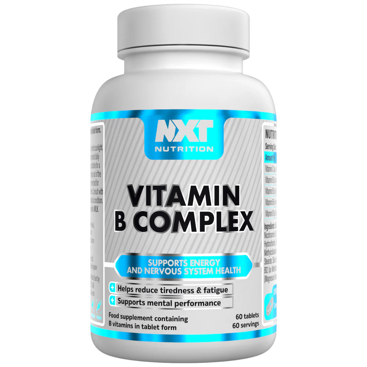 NXT Nutrition Vitamin B Complex 60 Tablets