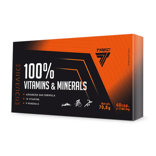 Trec 100% Vitamins & Minerals Endurance, 60 capsules