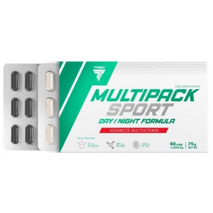 Trec Multipack Sport Day & Night Formula Vitamin Mineral Complex 60 Caps