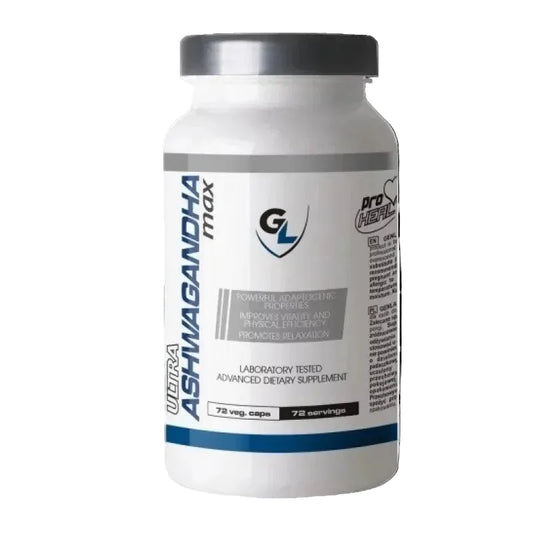 GENLAB Ultra Ashwagandha Max 72 veg caps.