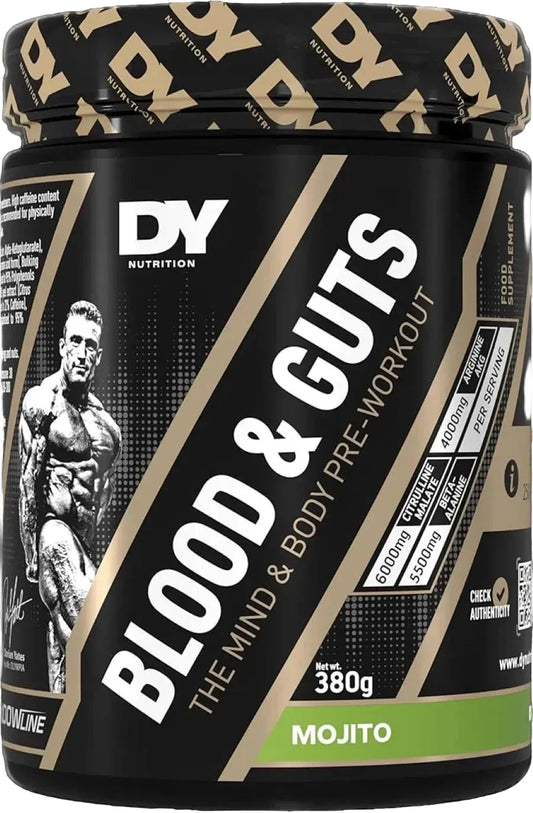 DY Nutrition Blood And Guts Pre Workout 380g